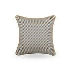 Ivara Cushion with Amber Piping