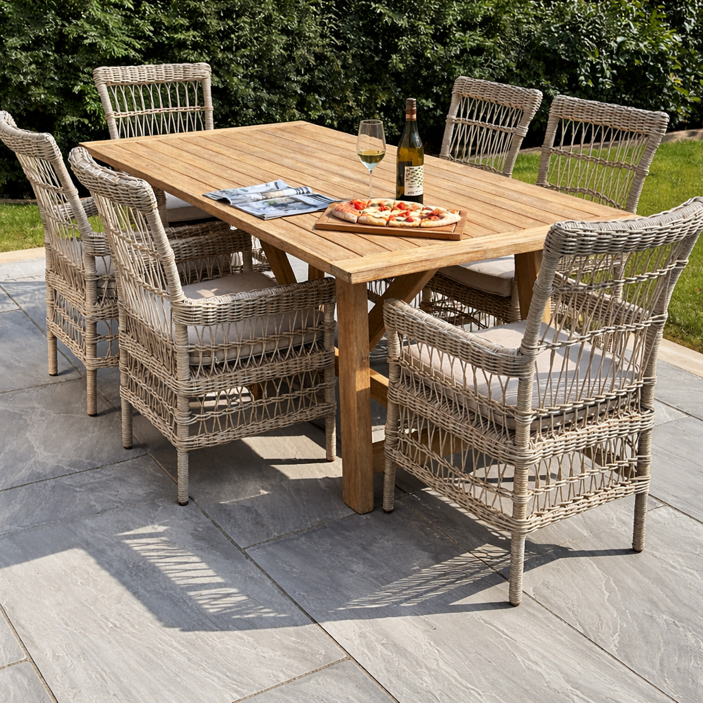 Provence Collection Outdoor Large Dining Table