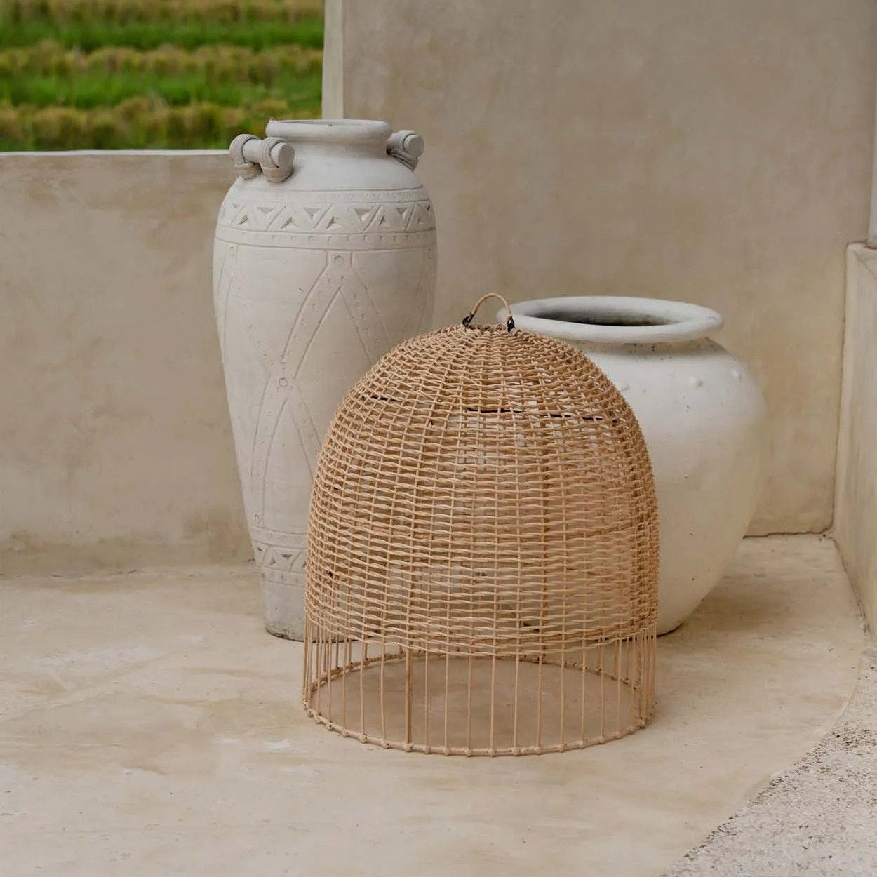 The Amalfi Pendant - Natural - M