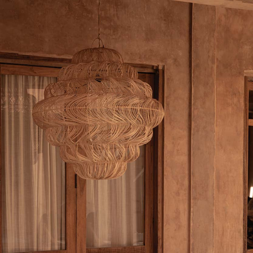 The Aurora Puff Pendant - Natural - XL
